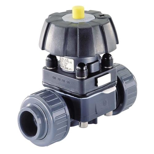 Burkert Manually Operated 2-Way Diaphragm Valve with Plastic Body, Type 3232